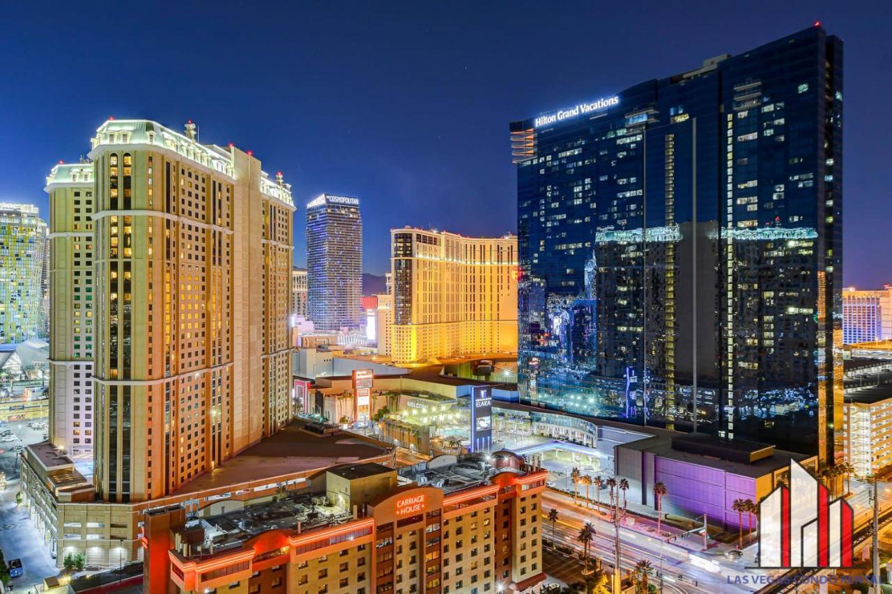 Mgm Signature-22-707 F1 Track & Strip View Balcony 拉斯维加斯 外观 照片